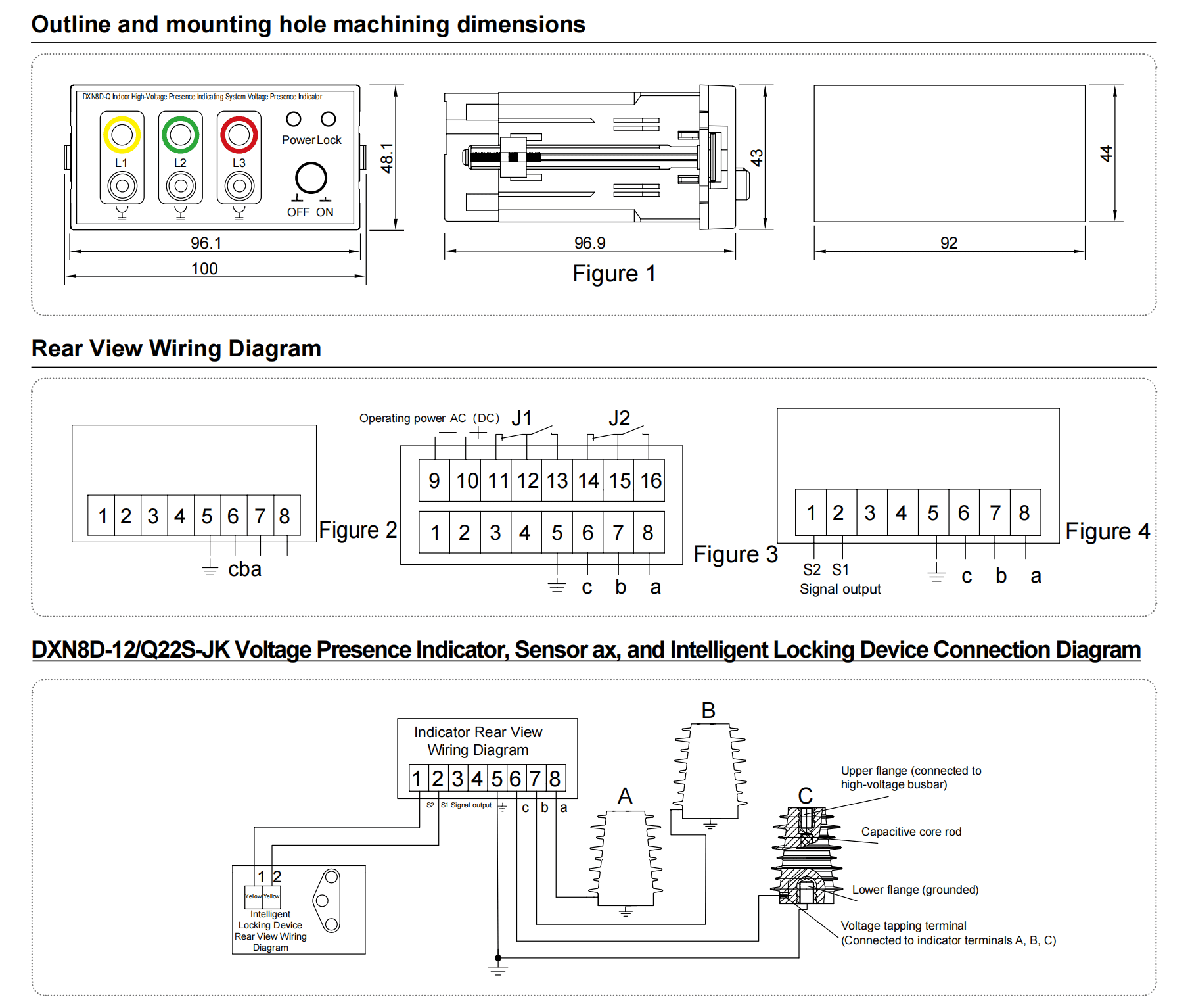 Integral Lamp Plug In Vdis For Switchgear Detailed