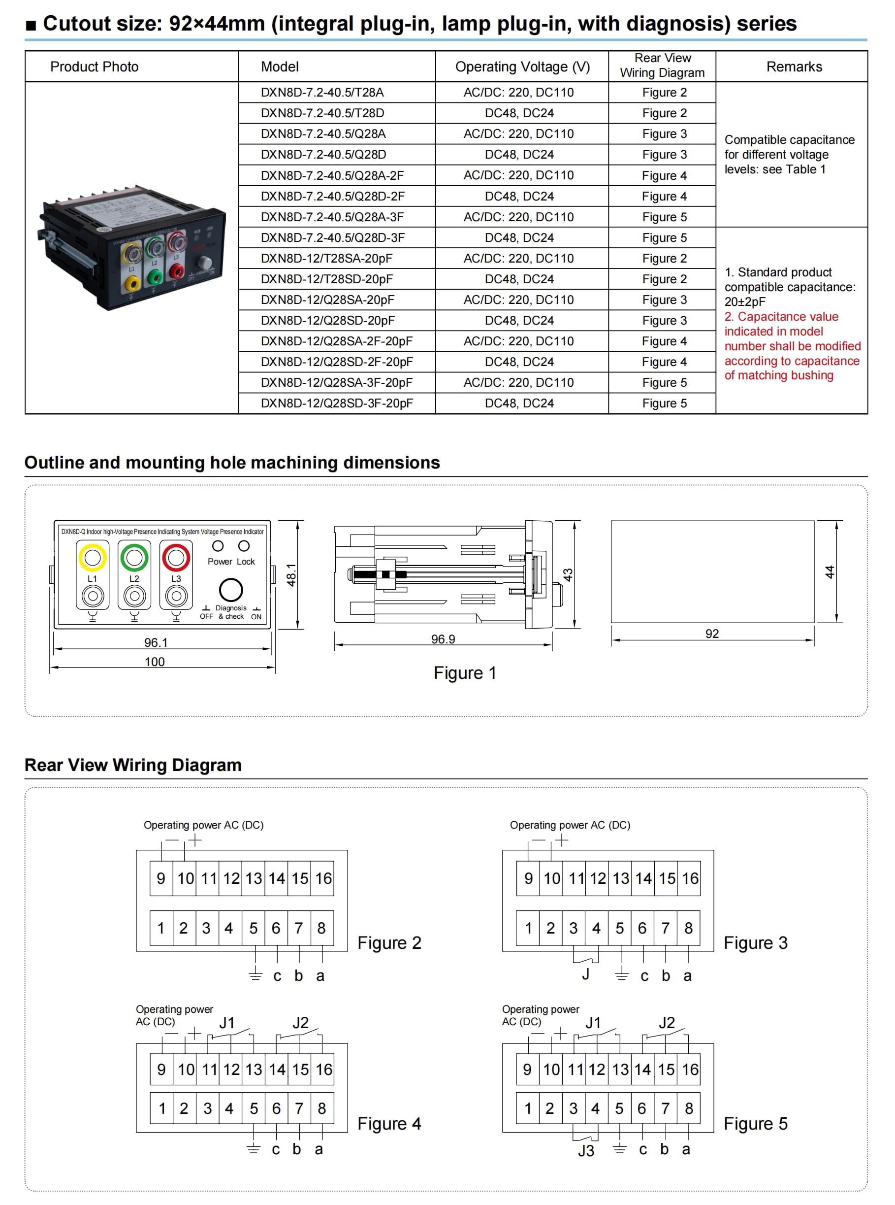 92×44mm Extended Terminal Diagnosis Vdis With Extended Detailed