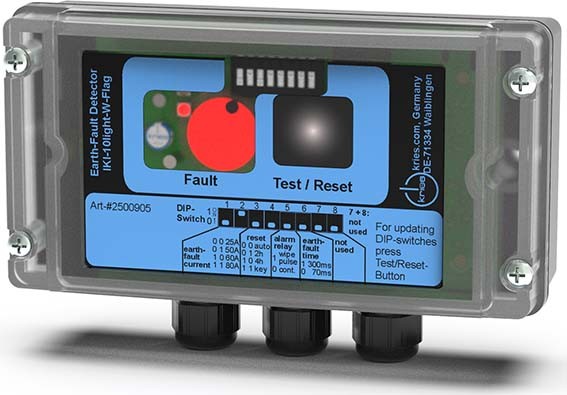 Earth Fault Indicator On Rcd Earth Fault Indicator On Rcd