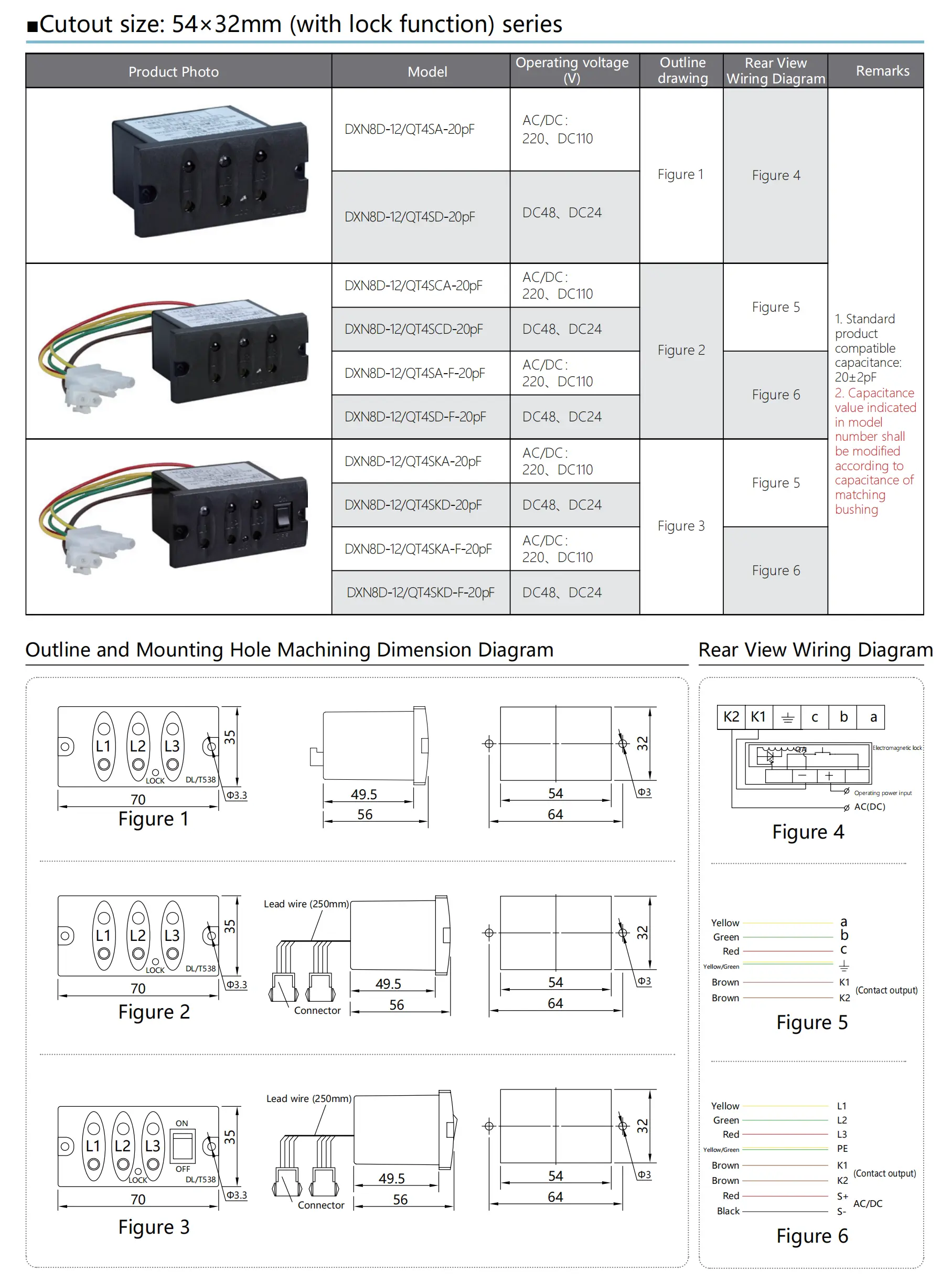 Voltage Detecting Indicating System with lock function