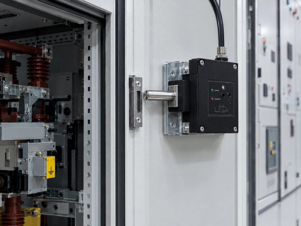 Reverse Electromagnetic Lock For Switchgear Working Principle